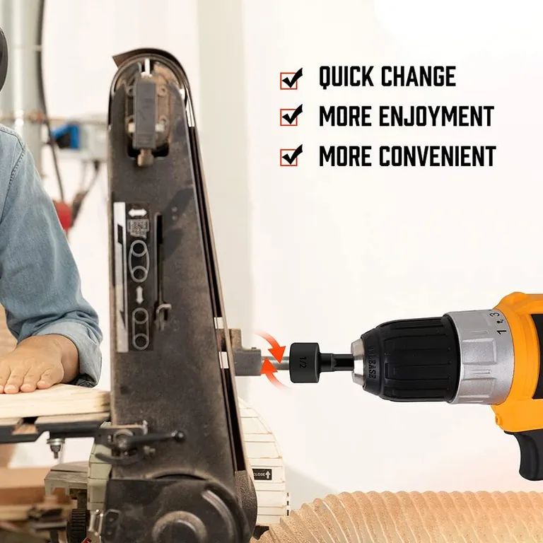 22-Piece SAE & Metric Nut Driver Set — match the fastener, then the holder