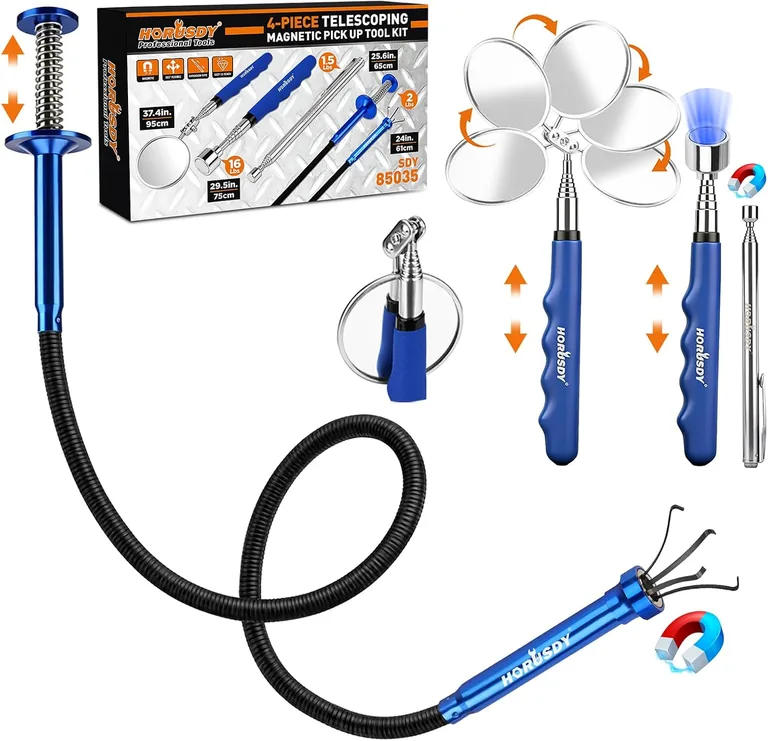 4-Piece Pickup & Inspection Tool Kit