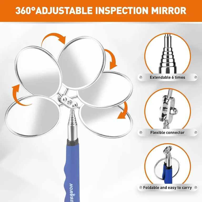 4-Piece Pickup & Inspection Tool Kit — look into the gap first
