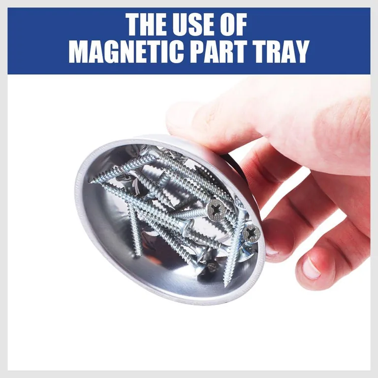 3-Piece Magnetic Parts Tray Set — keep the bench easy to reset
